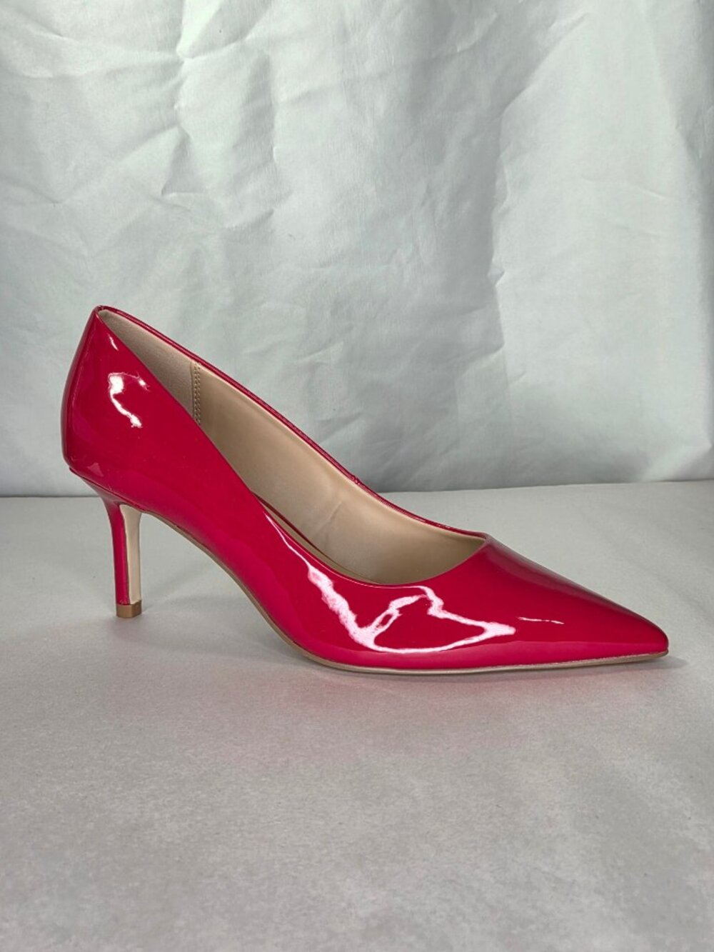 On 34th Mariahh Pointed-Toe Stiletto Heel Pumps - Scarlet, Size: 8 M